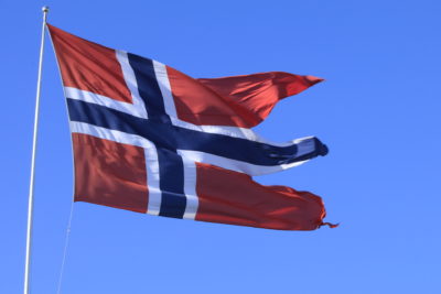 Norwegen Flagge ©Horst Reitz