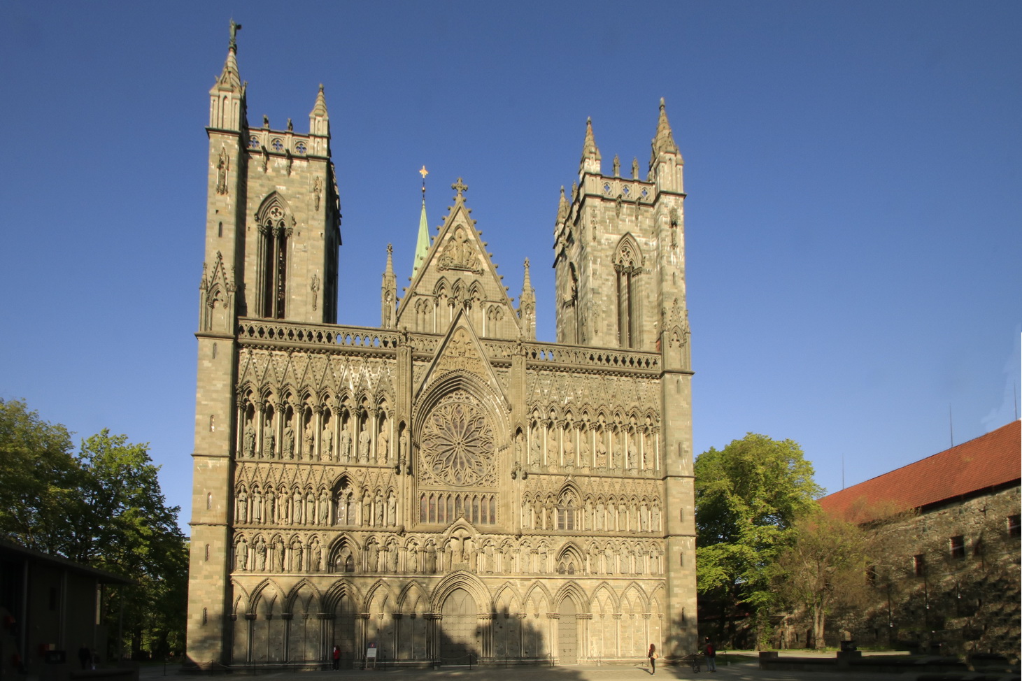 Nidaros Dom,Trondheim Stadt © Horst Reitz