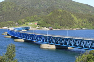 Schwimmbrücke Bergsöysund-Brücke ©HorstReitz