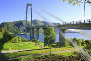 Bei Kristiansund Gjemnessund-Brücke ©HorstReitz