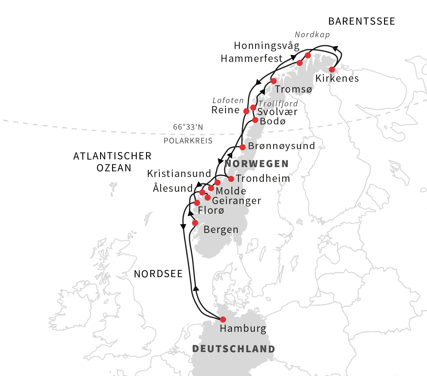 Fahrtrute