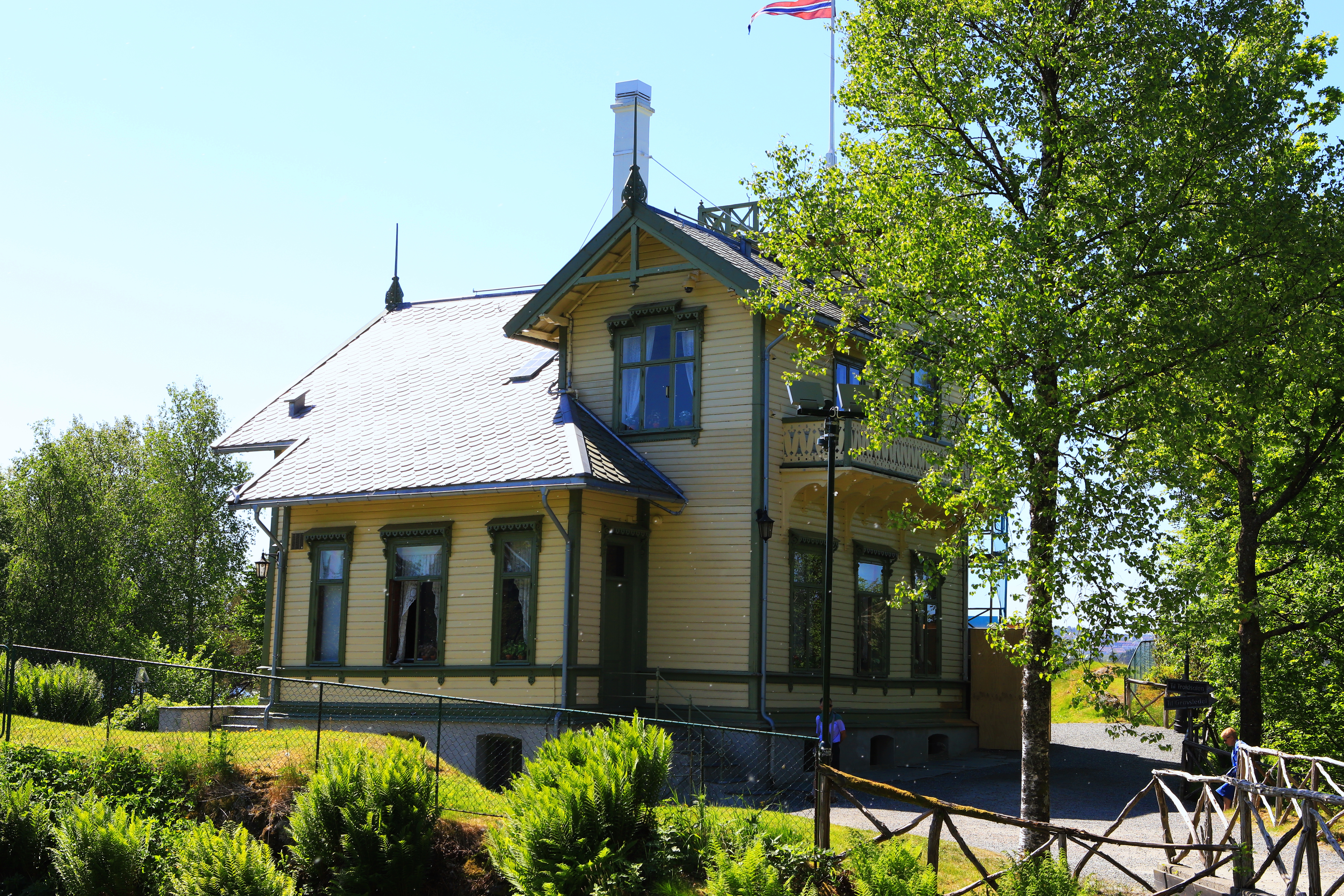 Ehem. Wohnaus Edward Grieg, heute Museum