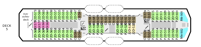 MS Nordkapp Deck 5