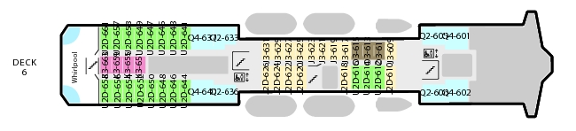 MS Nordkapp Deck 6