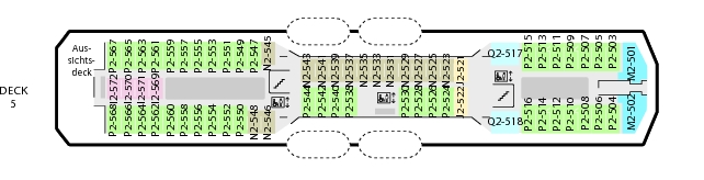 MS Nordlys Deck 5