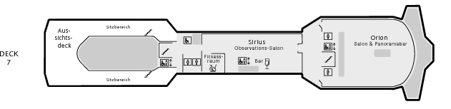 MS Nordlys Deck 7