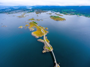 Norwegen Atlantic Ocean Road - Atlantikstrasse bei Kristiansund ©123RF