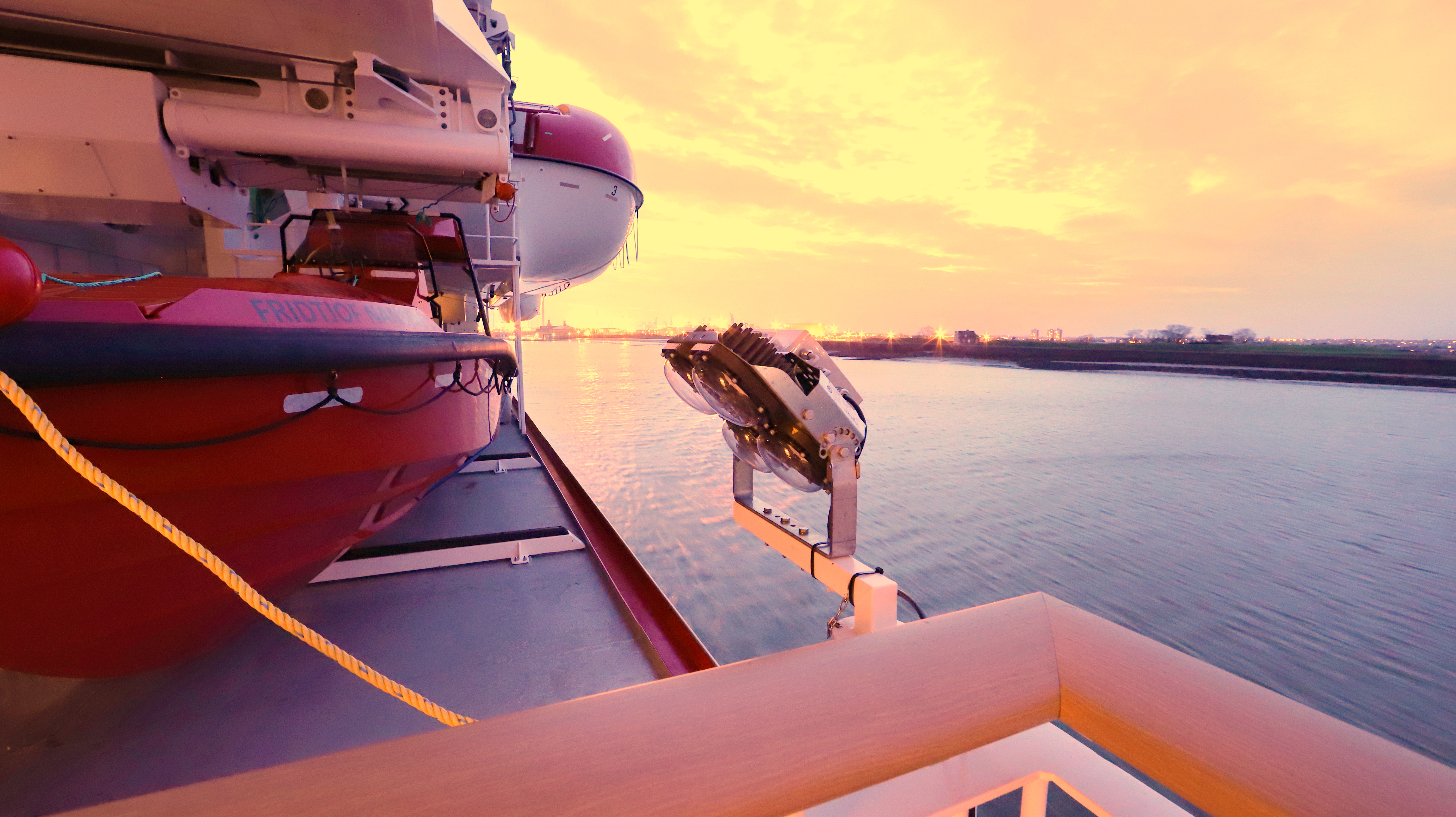 MS Fridtjof Nansen; On Deck