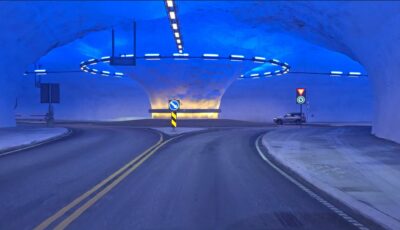 Tunnel Kreisverkehr bei Voss ©HORST REITZ 2024